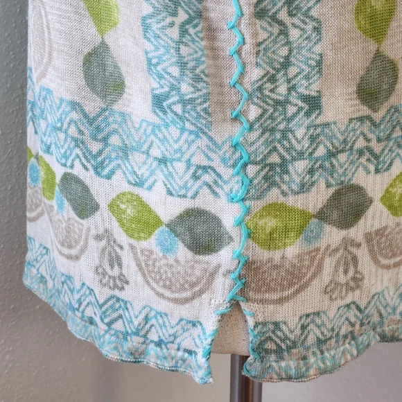 Sigrid Olsen Tunic Long Sleeve  Top Small - Picture 9 of 14